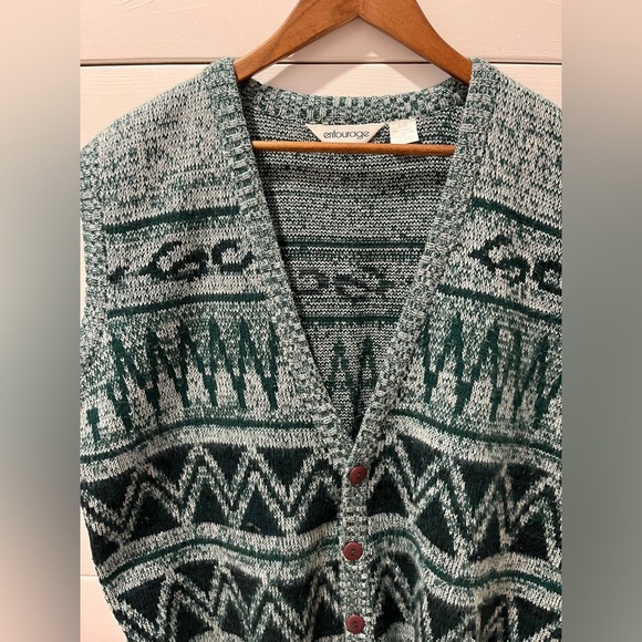 VINTAGE unisex entourage grandpa vest size XL - Picture 6 of 7